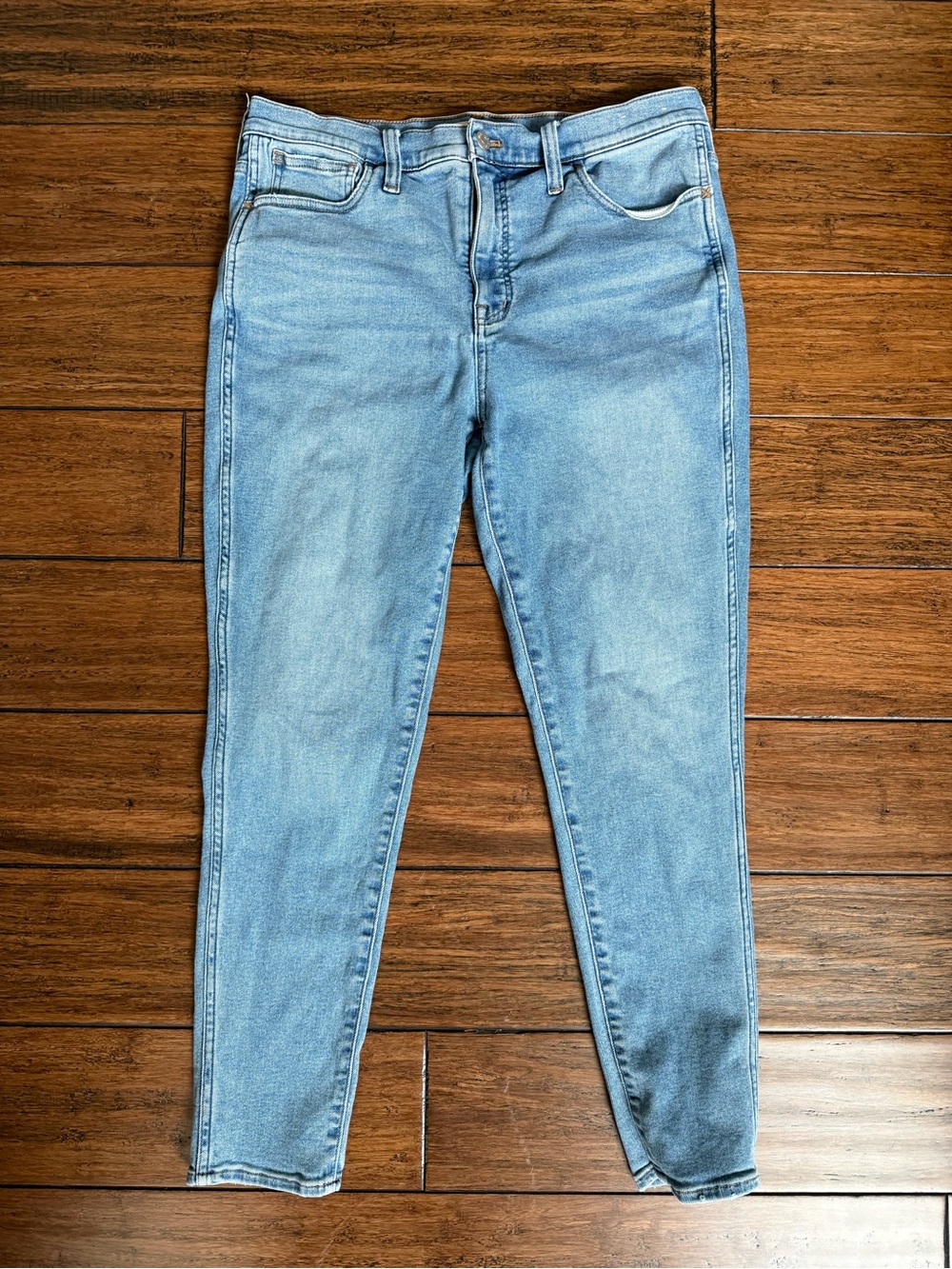 Madewell Women’s Size 31 10” Roadtripper Jeans Medium Wash Denim High-Rise